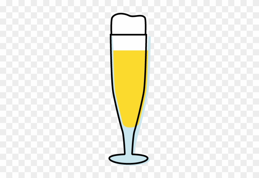 Pils Illustration - Champagne Stemware #331415