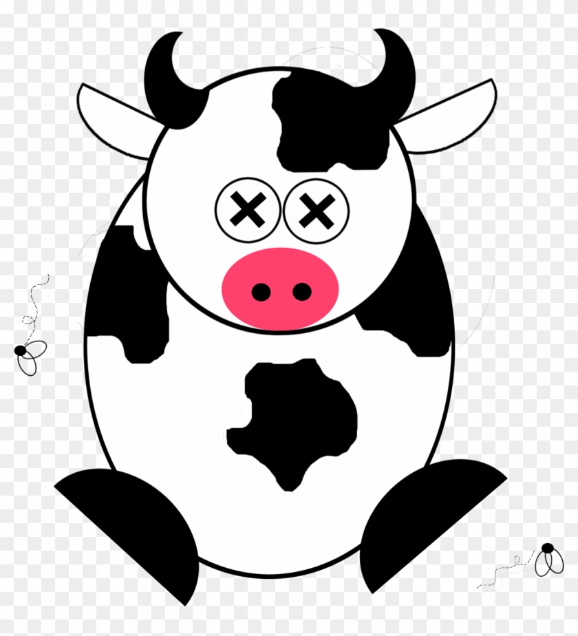 Dead Cow Cartoon Clipart Best Na6fdg Clipart - Cartoon #332118