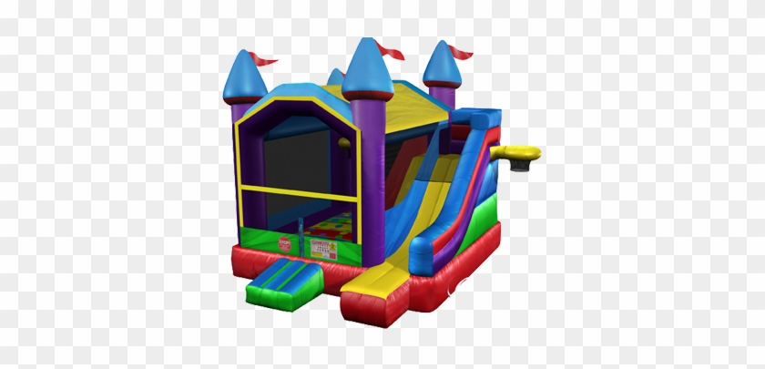 Wacky 5 In 1 Castle Combo - Inflatable Castle #332205