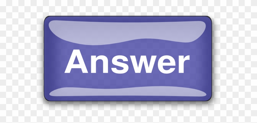 Answer Button Clip Art At Clker - Answer Button Clip Art At Clker #332498