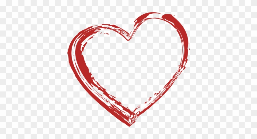 Paint Brush Heart Png #332859