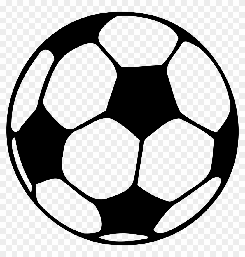 Clipart - Football - Football Black And White #333341