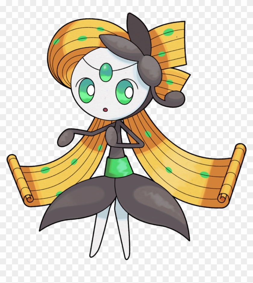 Meloetta Scaena Forme - De Pokemon Meloetta Scaena #334120