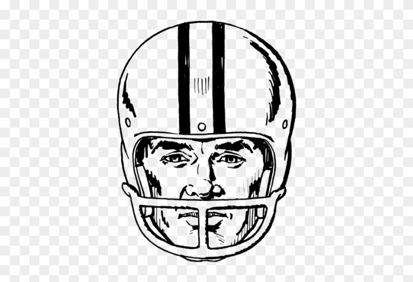 College Football Helmet Clipart Kid - Draw A Football Helmet #334177
