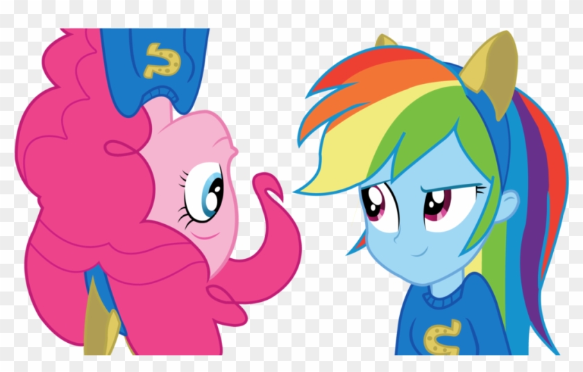 Rainbow Dash And Pinkie Pie From Equestria Girls By - Pinkie Pie And Rainbow Dash Equestria Girls #334661