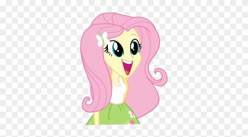 Dash For The Crown, Equestria Girls, Equestria Girls - Equestria Girls Fluttershy Happy #334759