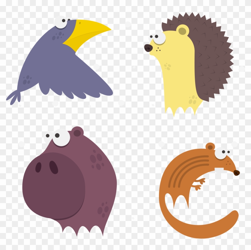Cute Animals Vector Set - Cute Animals Vector #335084