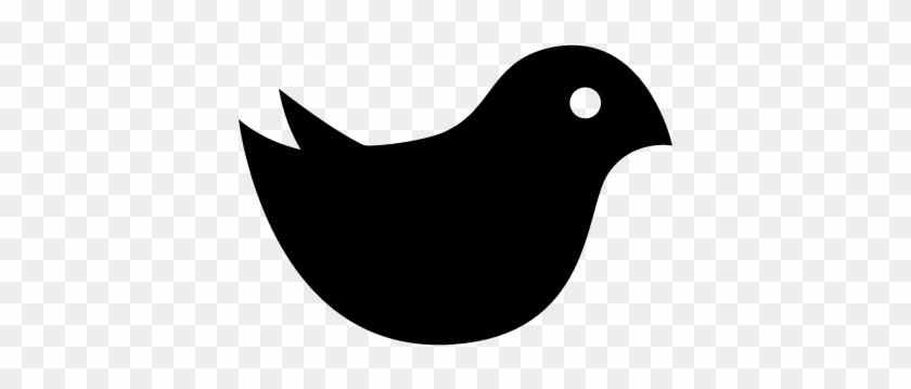 Cute Bird Vector - Cute Bird Silhouette Png #335119