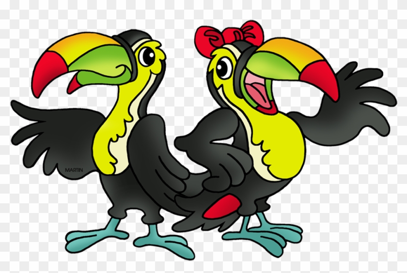 Two Toucans - Cartoon #335706
