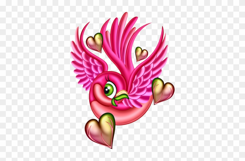 Bird Clipart - Rockabilly Bird Png Transparent #335901