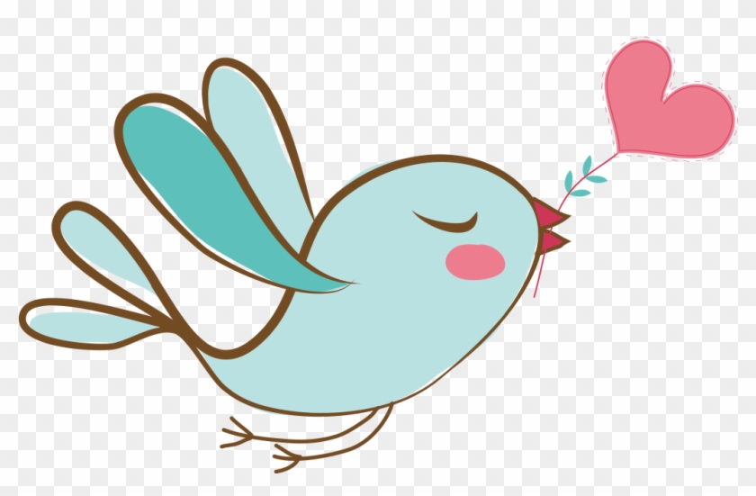 Bird Heart Clip Art - Bird Heart Clip Art #336054