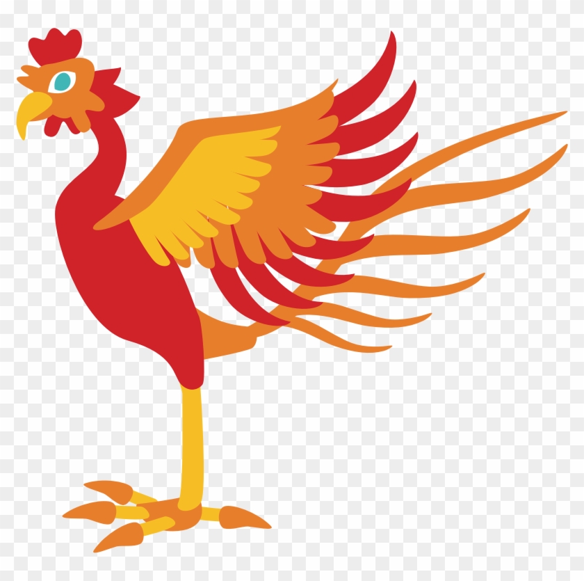 Bird Phoenix Art Clip Art - Bird Phoenix Art Clip Art #336223
