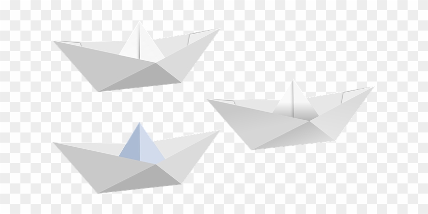 Boat Fold Folded Paper Ship Boat Boat Boat - Ship From Paper Png #336279