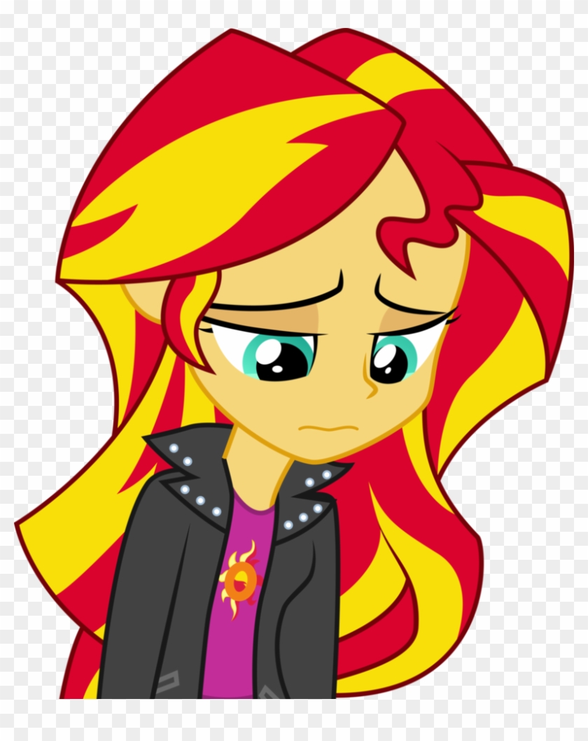 Seven Saviors Fimfiction Fimfiction My Little Pony - My Little Pony Equestria Girl Sunset Shimmer Sad #336581