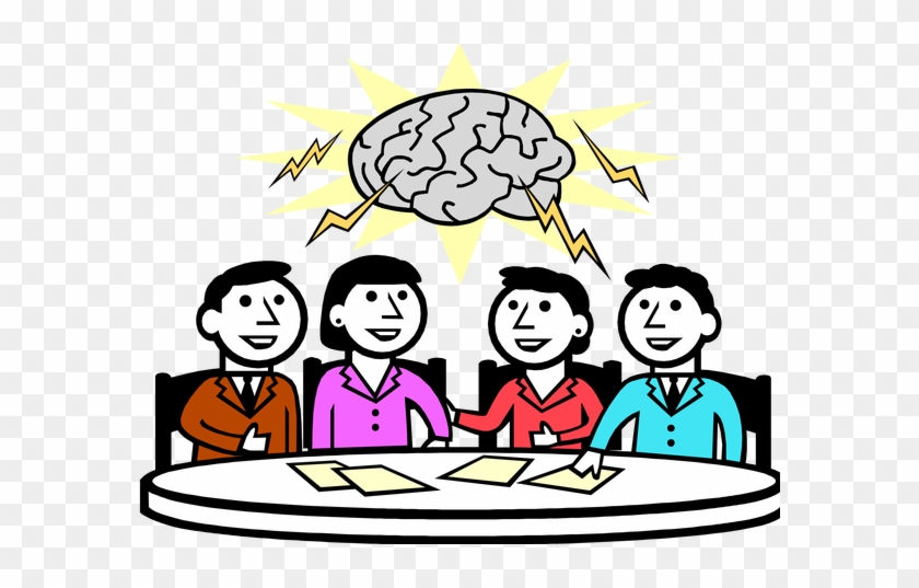 Brainstorming Session Cliparts - School Based Management Clipart #336975