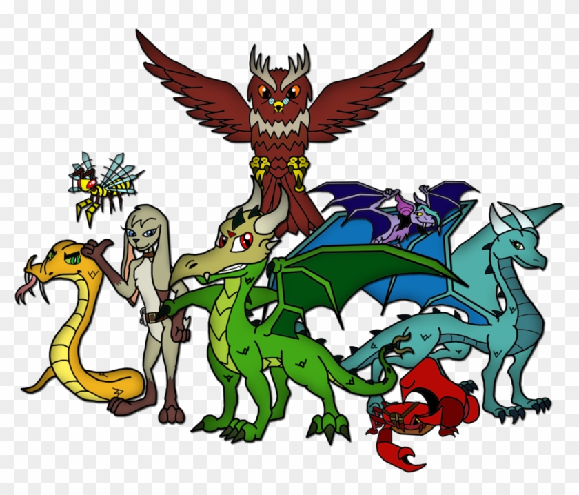 Dragon Carnivora Clip Art - Cartoon #337213