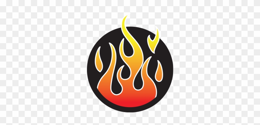 Hw Flames - Hot Wheels Flames Logo #337638