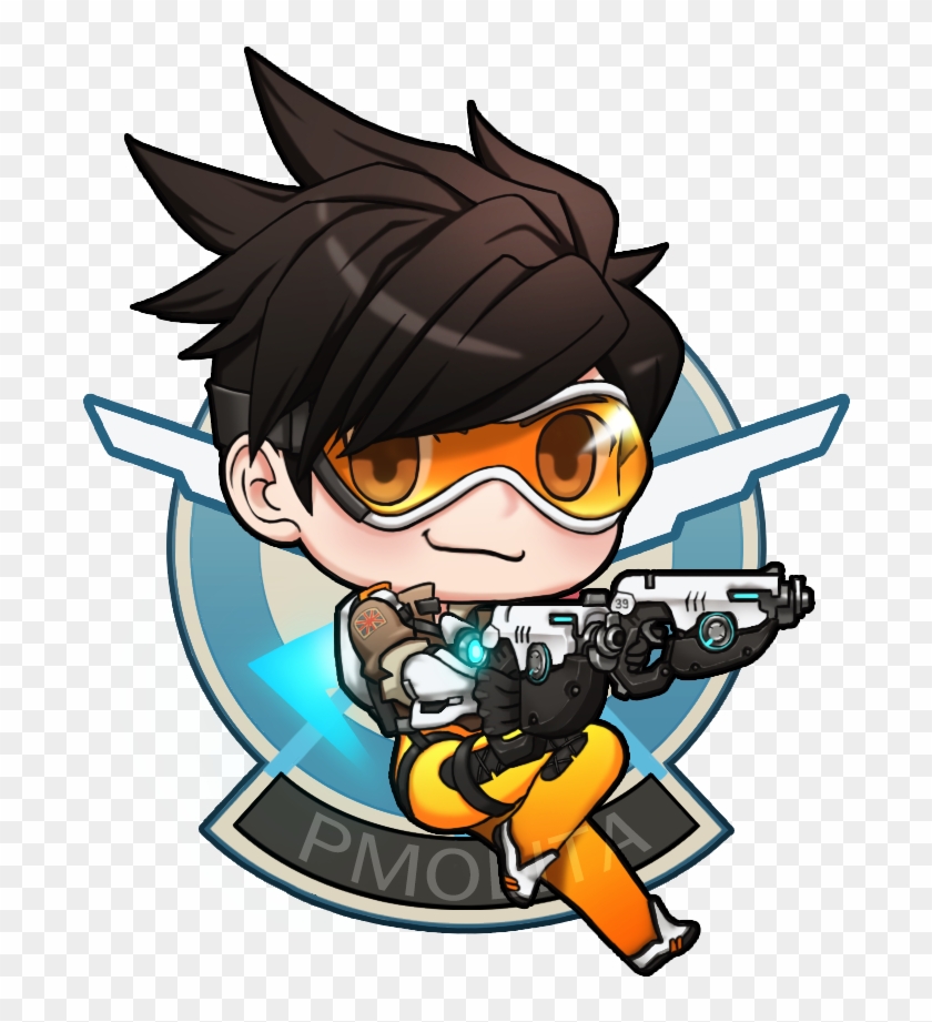 Illustrators - Tracer Chibi Png #337657