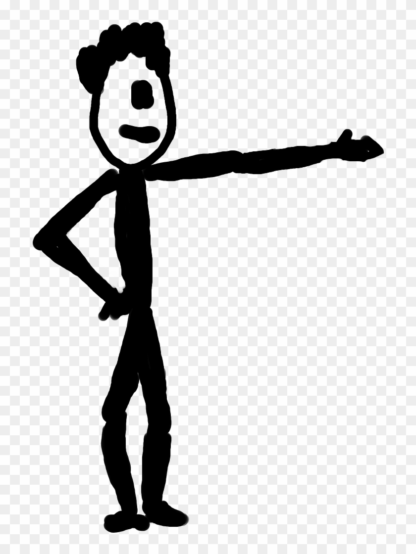 Cartoon Designates Pointing Png Image - Animated Cartoon #337772