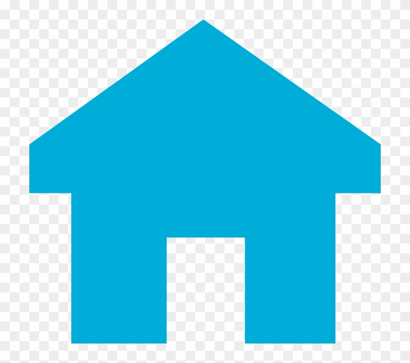 We Focus On Spending Less Money To Raise More Money - Home Icon Blue Png #337924