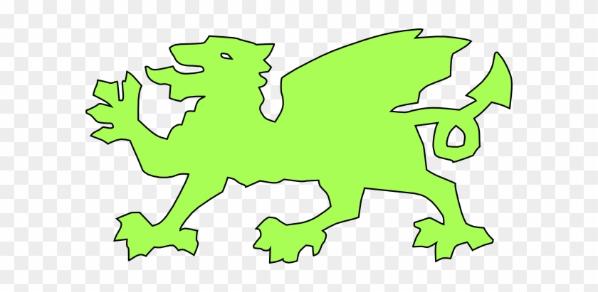 Brush/spray Stencil Welsh Dragon Brush/spray Quarter #338239