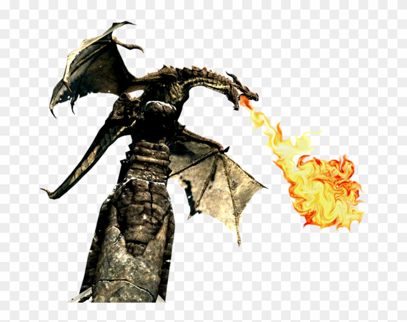 More Like Dragon Breathing Fire Icon By Slamiticon - Skyrim Pc (or) At Elder Scrolls 5 Pc-software #338623