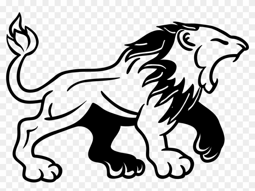 Lion Tattoo Png Transparent Free Images Png Only - Lion #338708