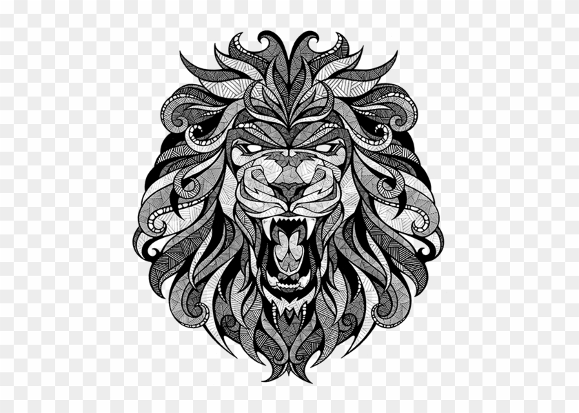 Lion Drawingdrawing Artlion - Bennett Klein Colouring Pages #338735