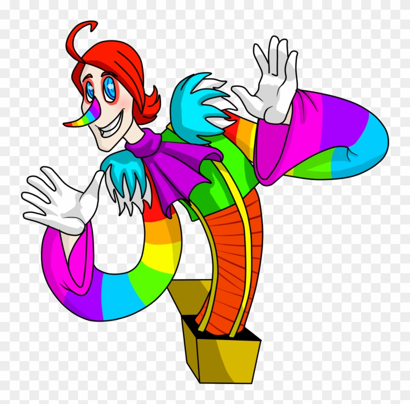 Transparent Background Rainbow Laughing Jack By Fungalzombiex - Cartoon #338759