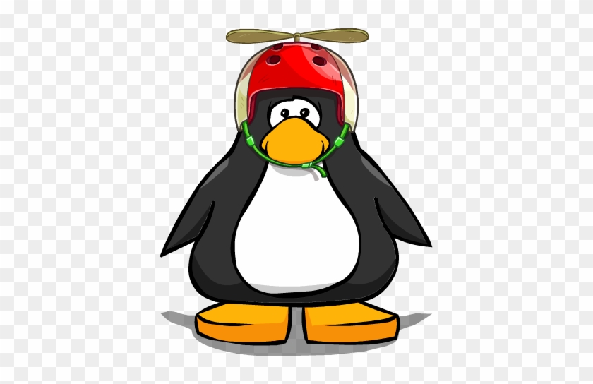 Class Clown Helmet On Player Card - Club Penguin Tour Guide Hat #338950