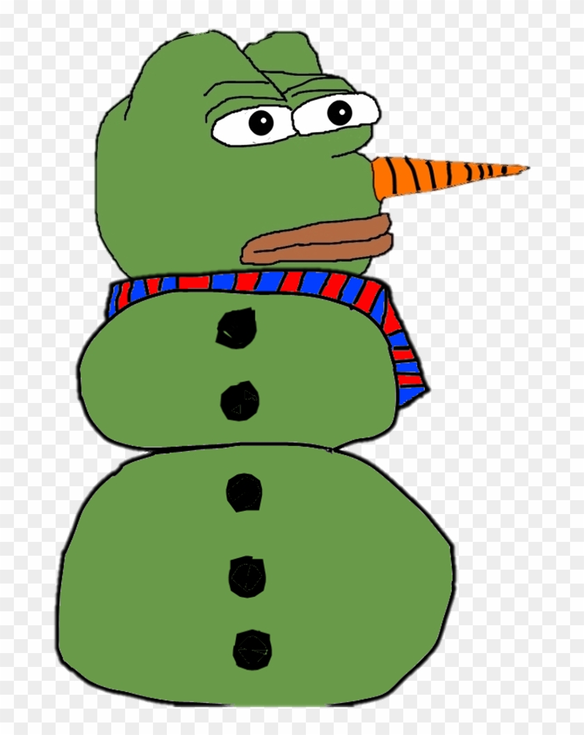 Original Contentpepe Snowman - Cartoon #339549