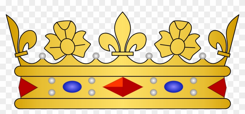 French Heraldic Crowns - Prince Crown Cut Out #339913