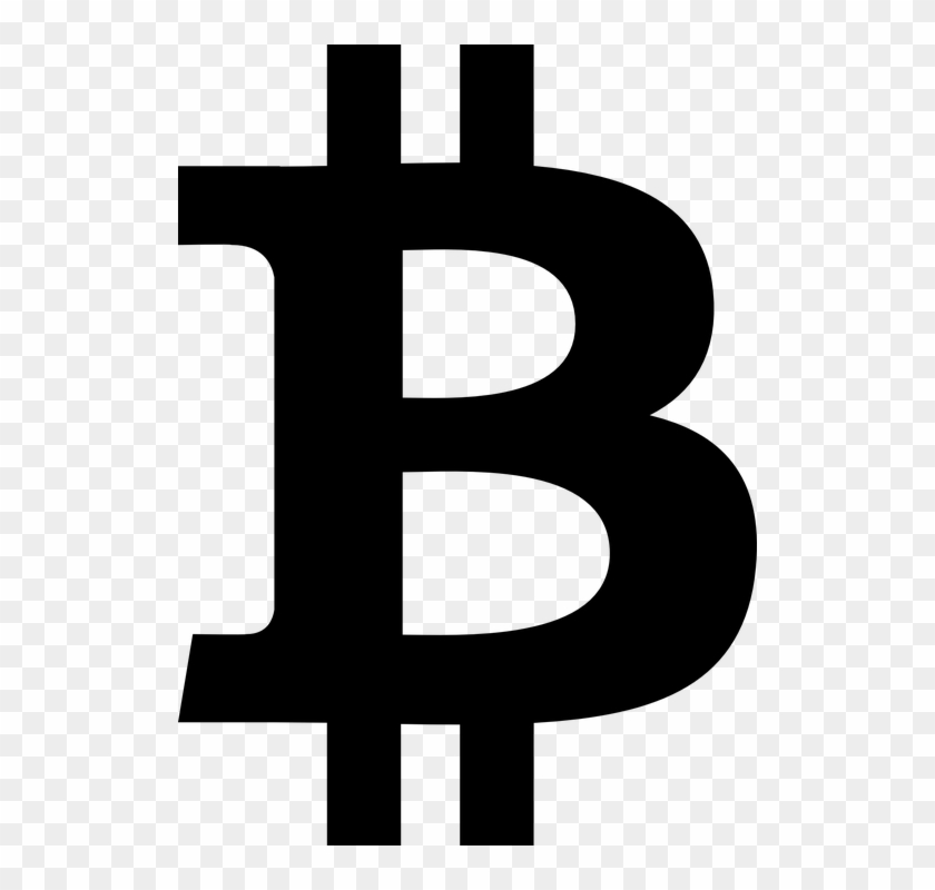 Bitcoin Clipart Black And White 3 - Bitcoin Clipart Black And White 3 #340047