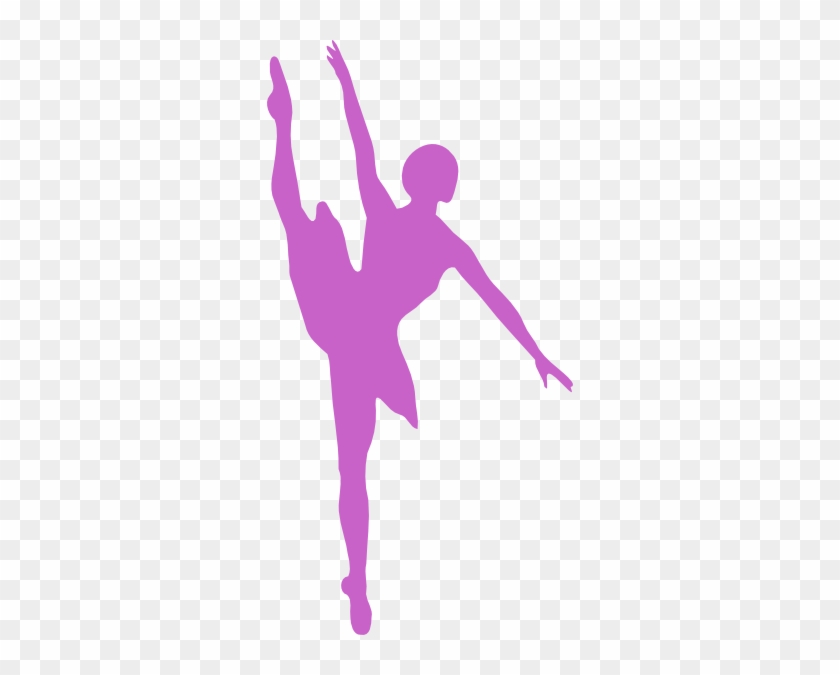 Silhouette Vector Image Of A Ballet Dancer - Ballet Dancer Silhouette #340111