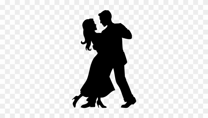 Dancing - Dance Clipart Black And White #340222