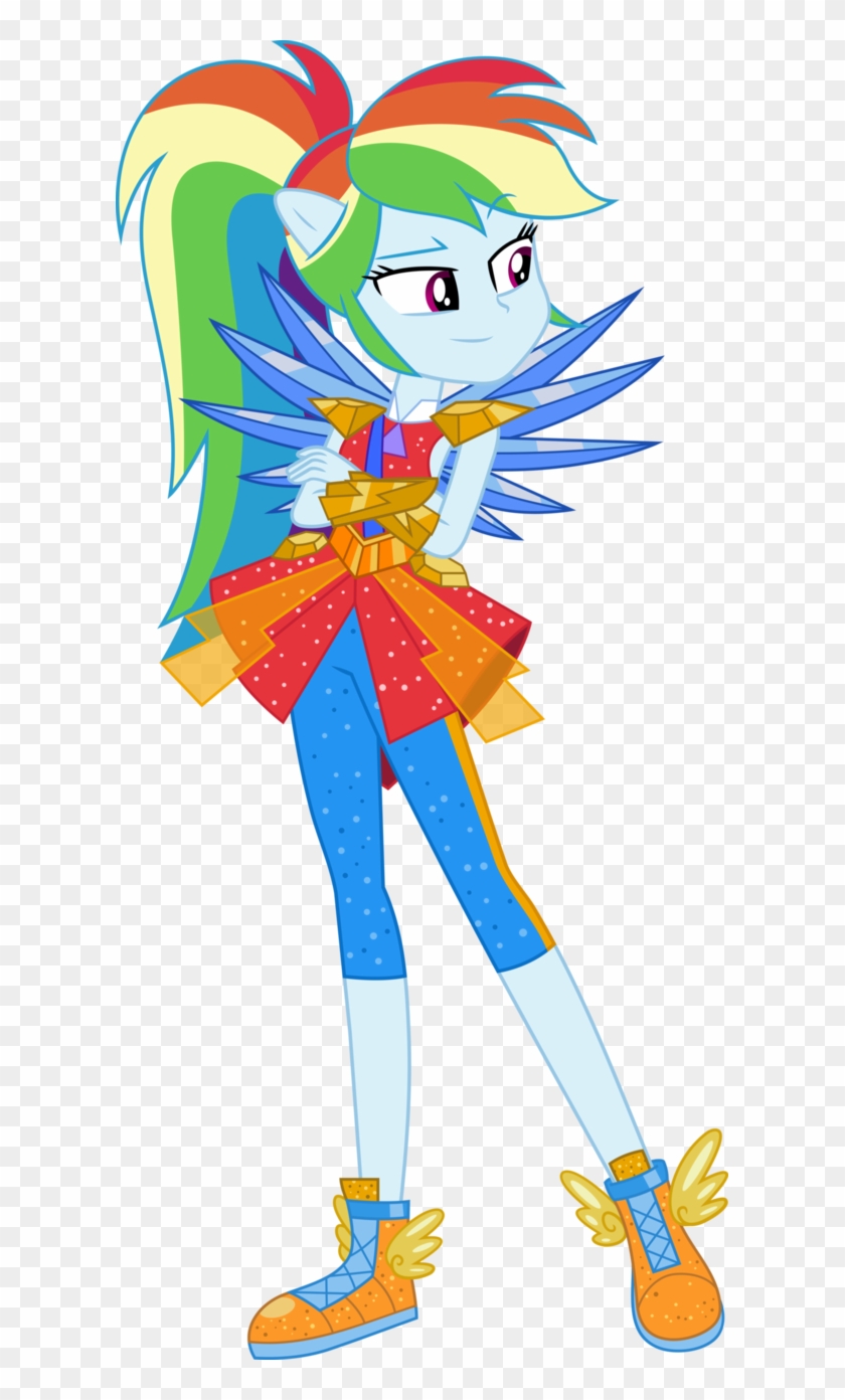 Equestria Girls, Legend Of Everfree, Ponied Up, Rainbow - Mlp Eg Rainbow Dash Legend Of Everfree #340348