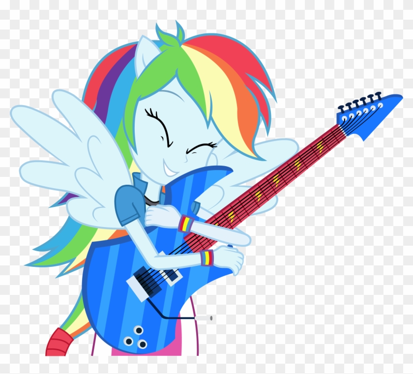 My Little Pony Equestria Girls Rainbow Dash Doll With - Equestria Girls Rainbow Dash #340442