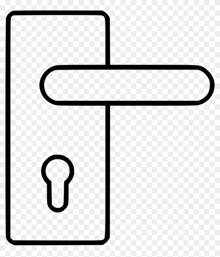 Locksmith Lock Doorknob Door Lock Bolt Svg Png Icon - Home Repair #340481
