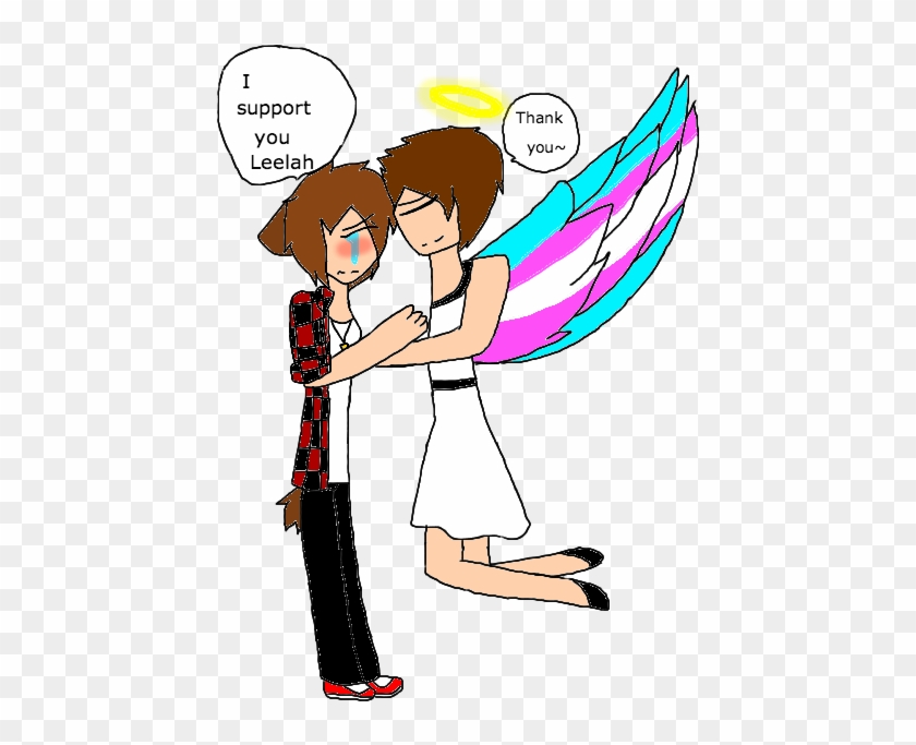 I Support You Leelah By Xxyuki The Wolfxx - Cartoon #340541
