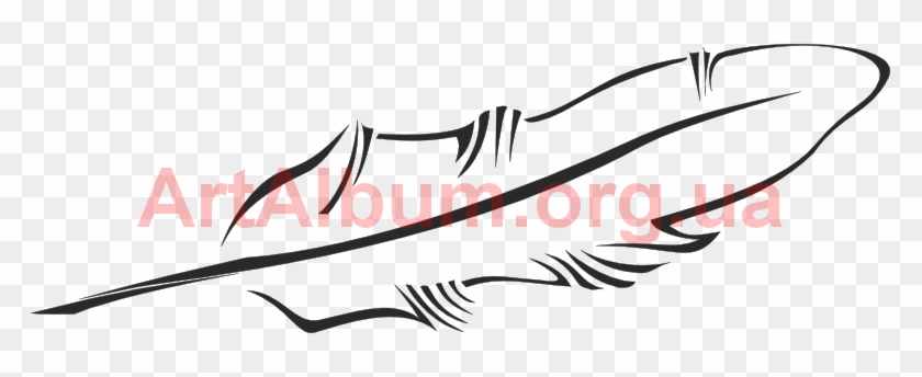 Clipart Feather - Перо Фото #340603