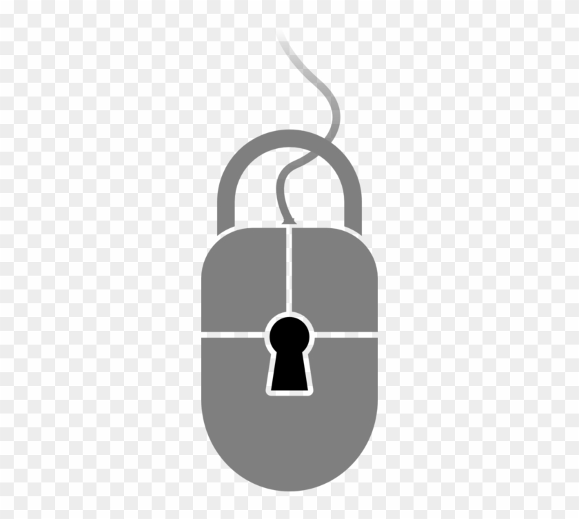 Mouse Lock - Clip Art #341008