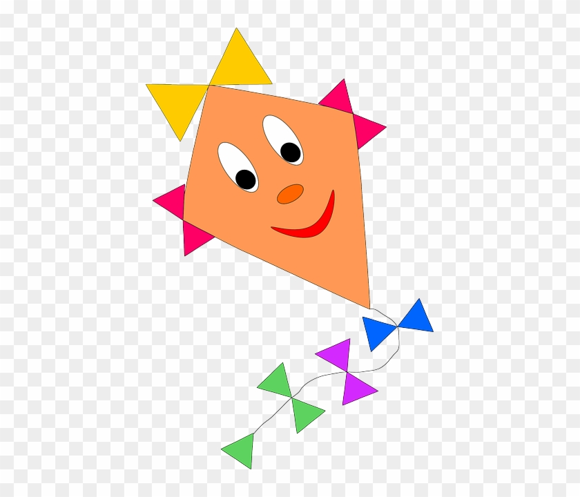 Eyes, Drawing, Happy, Kids, Face, Cartoon, Fly, Flying - صور طائرة ورقية كرتون #341625