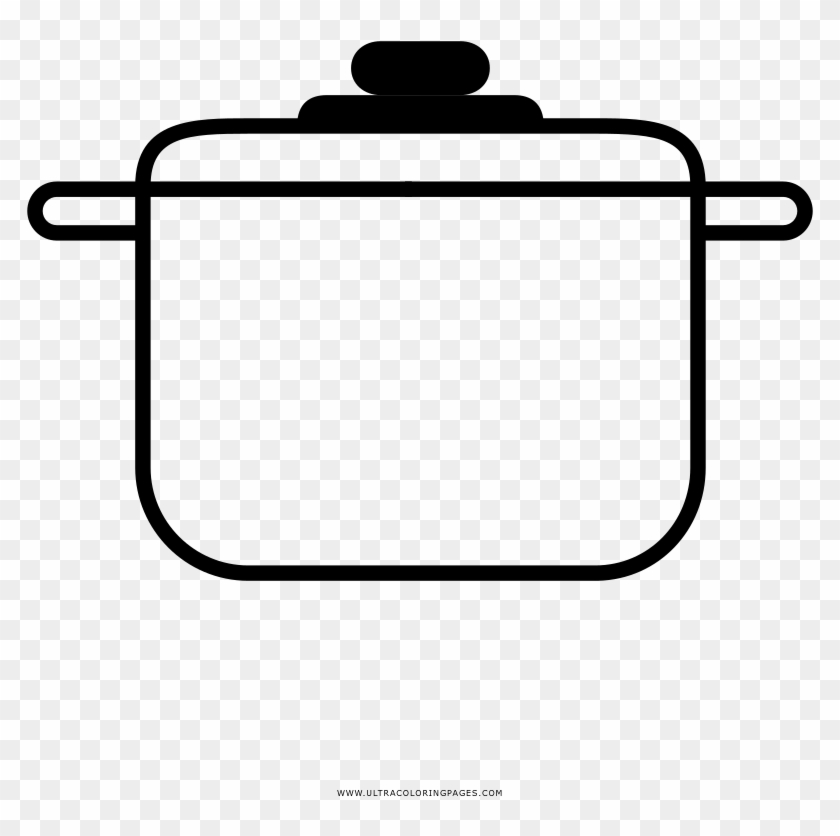 Pot Coloring Page - Drawing #341718