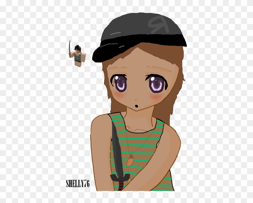 Shelly Roblox Skyeskyeroblox On Deviantart Png Roblox - Noob Roblox In Anime #341742