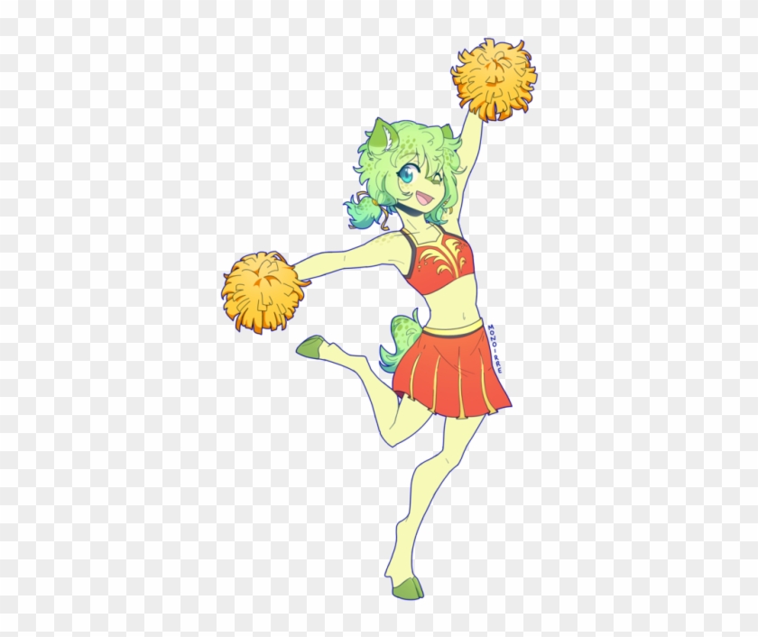 Cheerleader Hair Tumblr - Cartoon #341871