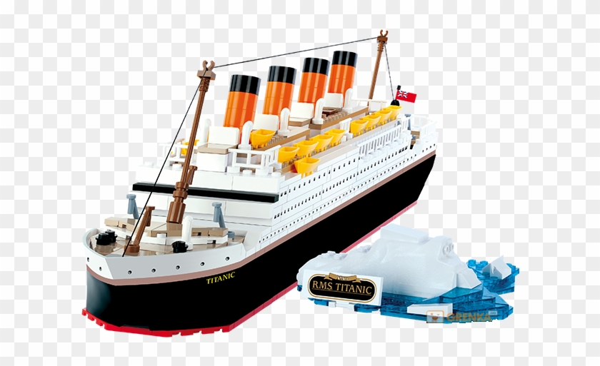 Cobi Action Town 1914 Titanic White Star Line, 500-block #342236