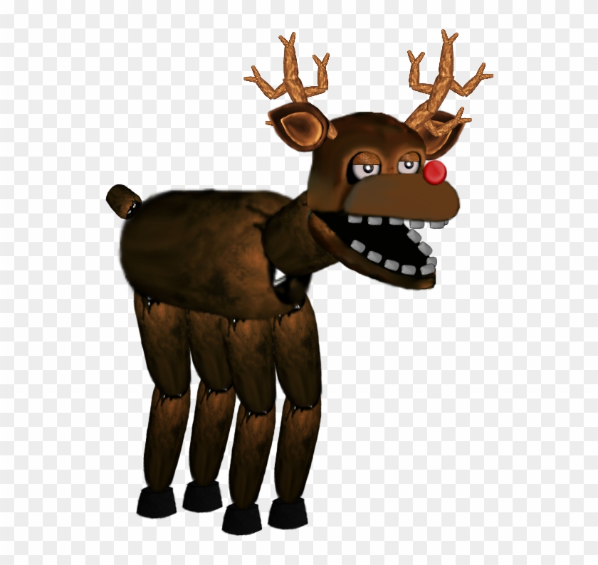 Rudolph Animatronic By Dahooplerzman - Fnaf Moose Animatronic #342300