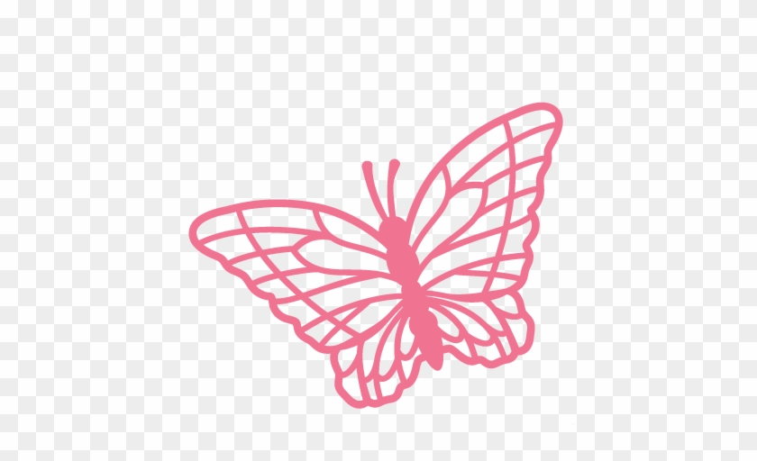 Butterfly Svg Scrapbook Cut File Cute Clipart Files - Free Butterfly Svg Cutting Files #342791