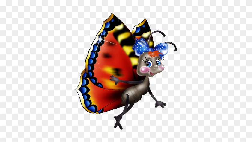 Butterfly Cartoon Clip Art - Nature #343199