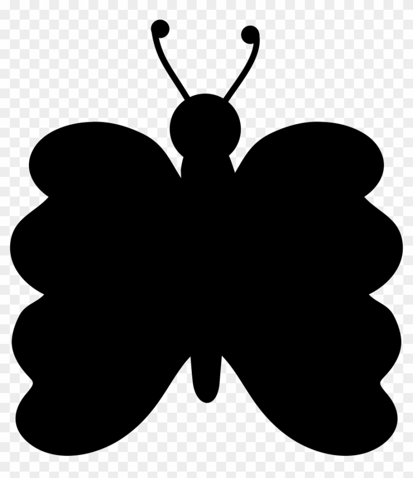 Symmetrical Butterfly Shape From Top View Comments - Forma Simetrica #343624